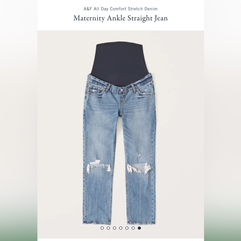 Abercrombie maternity jeans. Size 32